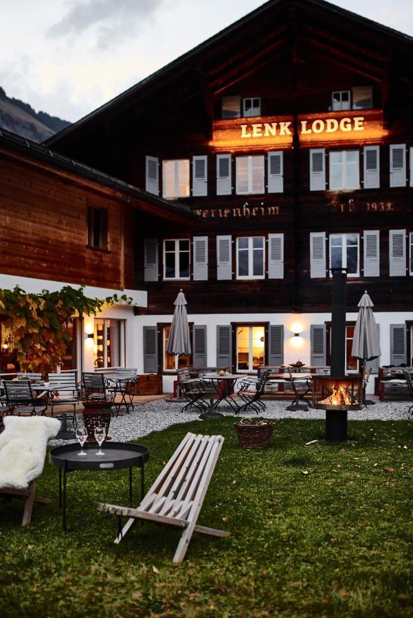 Cortesi'S Lenk Lodge, Boutiques Appartements Exterior foto