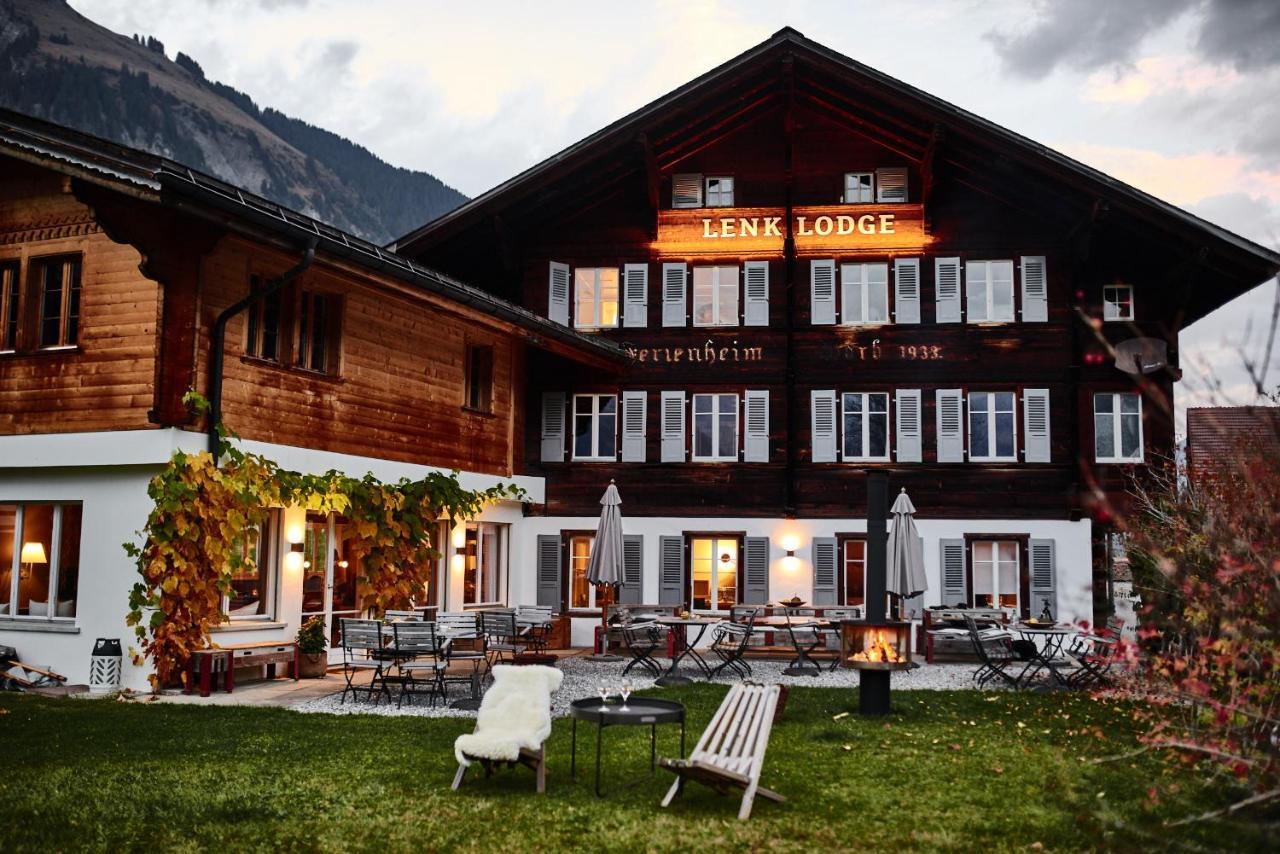 Cortesi'S Lenk Lodge, Boutiques Appartements Exterior foto